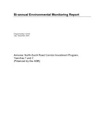 Bi-Annual Environmental Monitoring Report. July