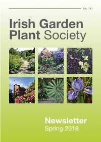NEWSLETTER 141, Spring 2018