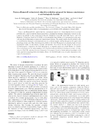 Penrose-Hameroff Orchestrated Objective-Reduction Proposal for Human Consciousness Is Not Biologically Feasible