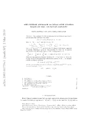 Arxiv:1903.00779V1 [Math.SP] 2 Mar 2019 O Clrsh¨Dne Prtr ( Schr¨Odinger Operators Scalar for Rn O P29177