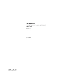 JD Edwards World Advanced Programming Concepts and Skills Guide Release A9.3 E21952-01