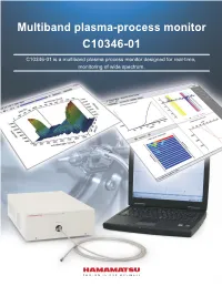 Multiband Plasma-Process Monitor C10346-01