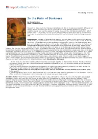 Reading Guide in the Palm of Darkness