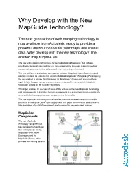 Why Develop with the New Mapguide Technology?