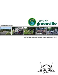 Application for Bicycle Friendly Communitydesignation