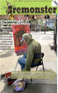 Capturing a Christmas Story House Tim Herron Has Been Developing His Own Style for Decades ...Right out in the Open, All Around Our Neighborhood