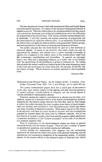 Mathematical and Physical Papers