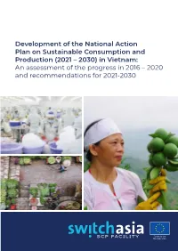 (2021 – 2030) in Vietnam: an Assessment of the Progress in 2016 – 2020 and Recommendations for 2021-2030 Disclaimer