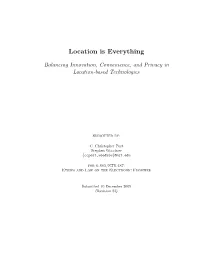 Location Is Everything