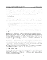 1 Suffix Trees