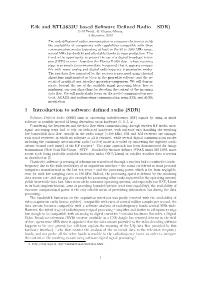 E4k and RTL2832U Based Software Defined Radio –