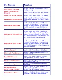 Field Locations