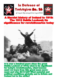 In Defence of Trotskyism No. 26