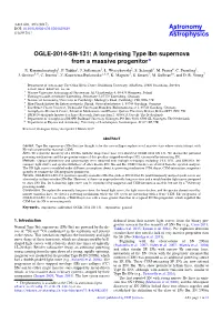 OGLE-2014-SN-131: a Long-Rising Type Ibn Supernova from a Massive Progenitor? E
