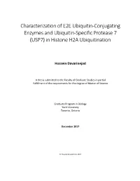 (USP7) in Histone H2A Ubiquitination