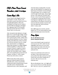 5-6:30Pm Cantor Bryce's Bio Song Lyrics