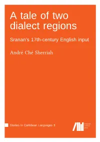 A Tale of Two Dialect Regions