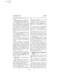 Coast Guard, DHS § 10.809