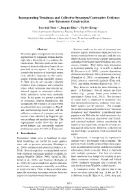 Incorporating Trustiness and Collective Synonym/Contrastive Evidence Into Taxonomy Construction