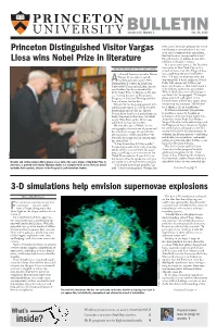 Princeton University Bulletin, Oct. 18, 2010