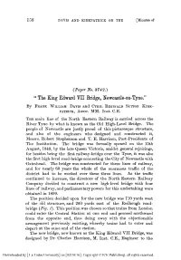 The King Edward VII Bridge, Newcastle-On-Tyne.” by FRANKWILLIAM DAVIS and CYRILREGINALD SUTTON KIRK- PATRICK, Assoc