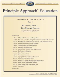 The Magna Charta Compiled and Written by Kay Bullock