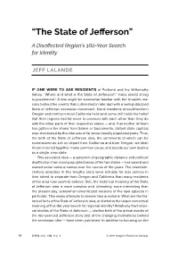 “The State of Jefferson”