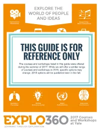 This Guide Is for Reference Only