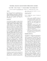 1 Towards a Molecular Inventory of Protostellar