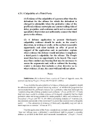 4.21.1 Culpability of a Third Party