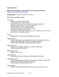 Guidelines for Signing on State Trunklines