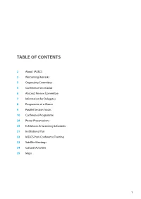 Table of Contents