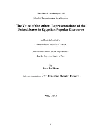 The$Voice$Of$The$Other:$Representations$Of