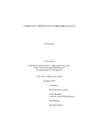 Pathways to the Practice of Free Improvisation