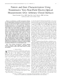 Pattern and Gain Characterization Using Nonintrusive Very-Near