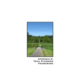 Trail Planning Framework