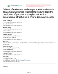 Drivers of Molecular and Morphometric