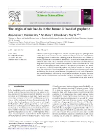 The Origin of Sub-Bands in the Raman D-Band of Graphene