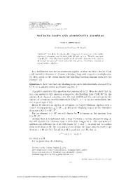 Moufang Loops and Alternative Algebras