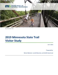 2019 Minnesota State Trail Visitor Study