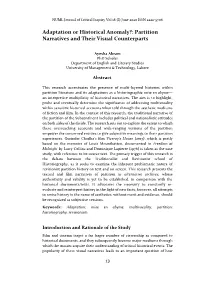 Adaptation Or Historical Anomaly?: Partition Narratives and Their Visual Counterparts