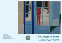 Annual Report 2016 Why Answers Lead to Questions