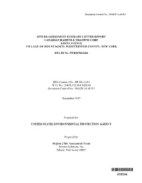 The Final Site Reassessment Summary Letter Report