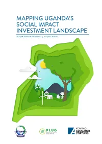 Mapping Uganda's Social Impact Investment Landscape