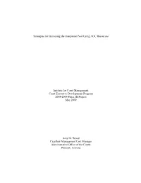 Strategies for Increasing the Interpreter Pool Using AOC Resources