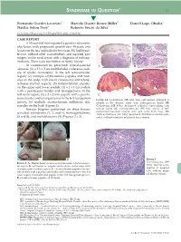 SYNDROME in QUESTION* 175 S
