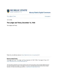 The Ledger and Times, December 16, 1968