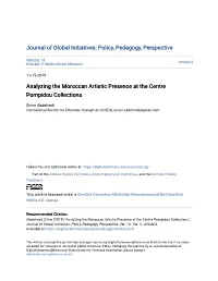Analyzing the Moroccan Artistic Presence at the Centre Pompidou Collections