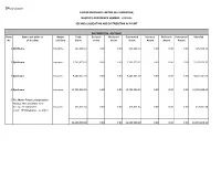 Distribution Schedule to the Second Account (D4)