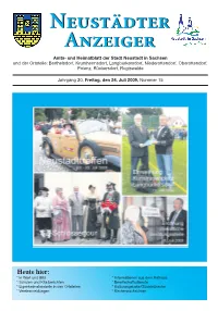Neustädter Anzeiger Neustädter Anzeiger